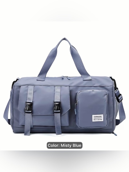 Handbags - Misty Blue Travel Duffel Bag